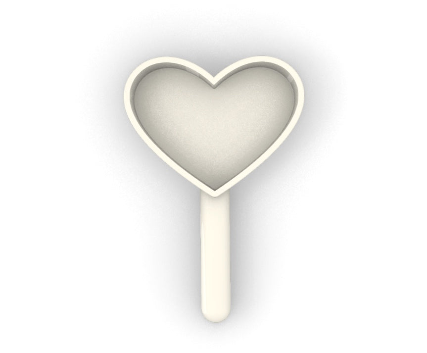 Cucharón para alimento de perro en forma de corazón