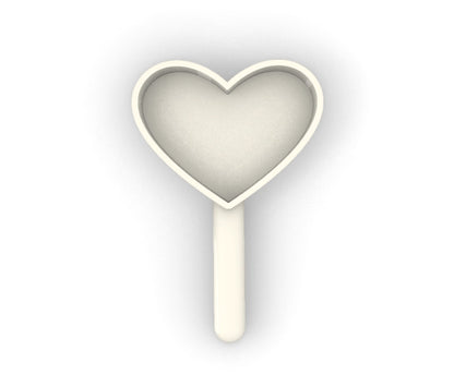 Cucharón para alimento de perro en forma de corazón